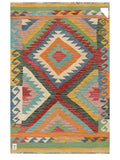 Maimana Afghanistan Kilim Rug - 145 x95 cm - Handmade