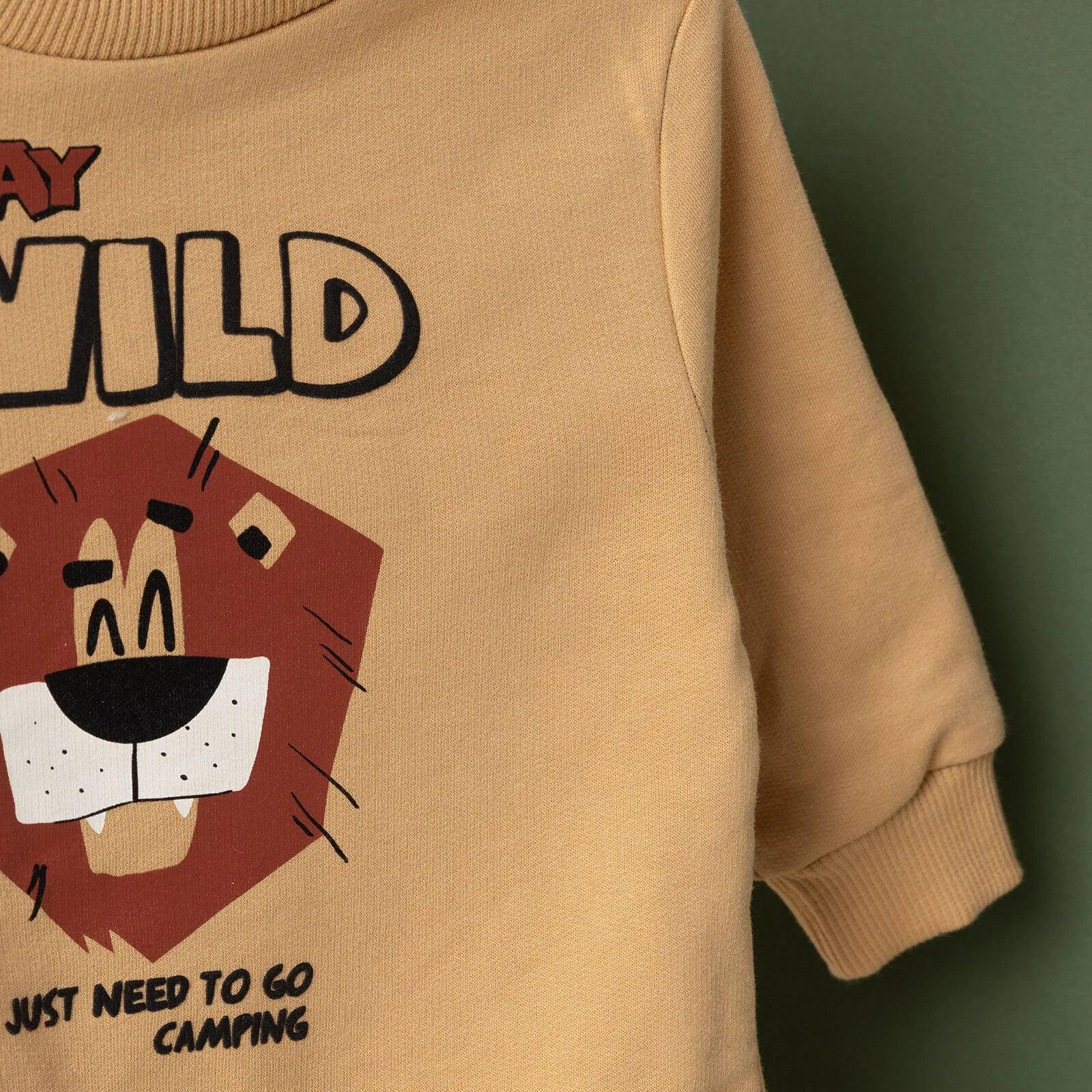 HelloBaby Jogging Set - Beige - Bobobiy