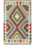 Maimana Afghanistan Kilim Rug - 157 x98 cm - Handmade
