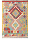 Maimana Afghanistan Kilim Rug - 147 x98 cm - Handmade