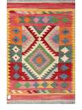 Maimana Afghanistan Kilim Rug - 158 x104 cm - Handmade