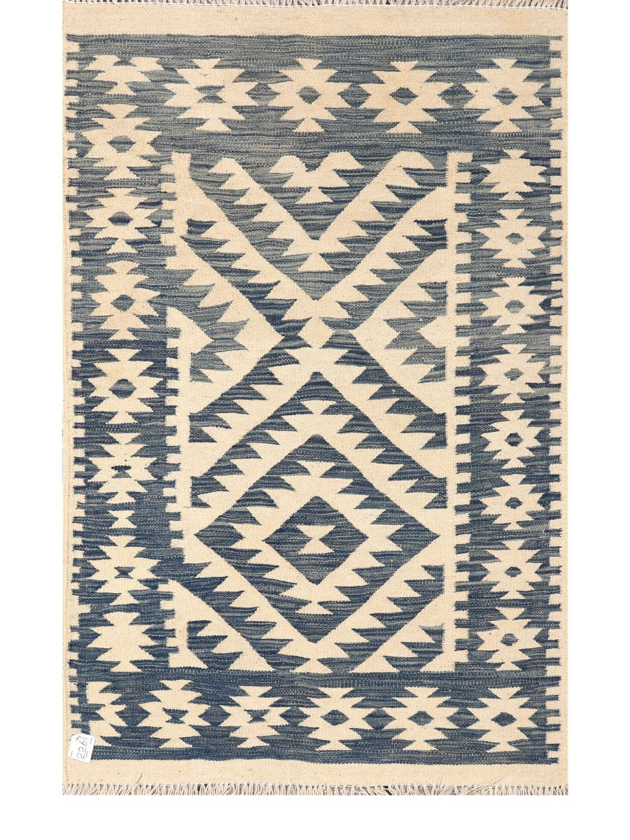 Maimana Afghanistan Kilim Rug - 150 x95 cm - Handmade