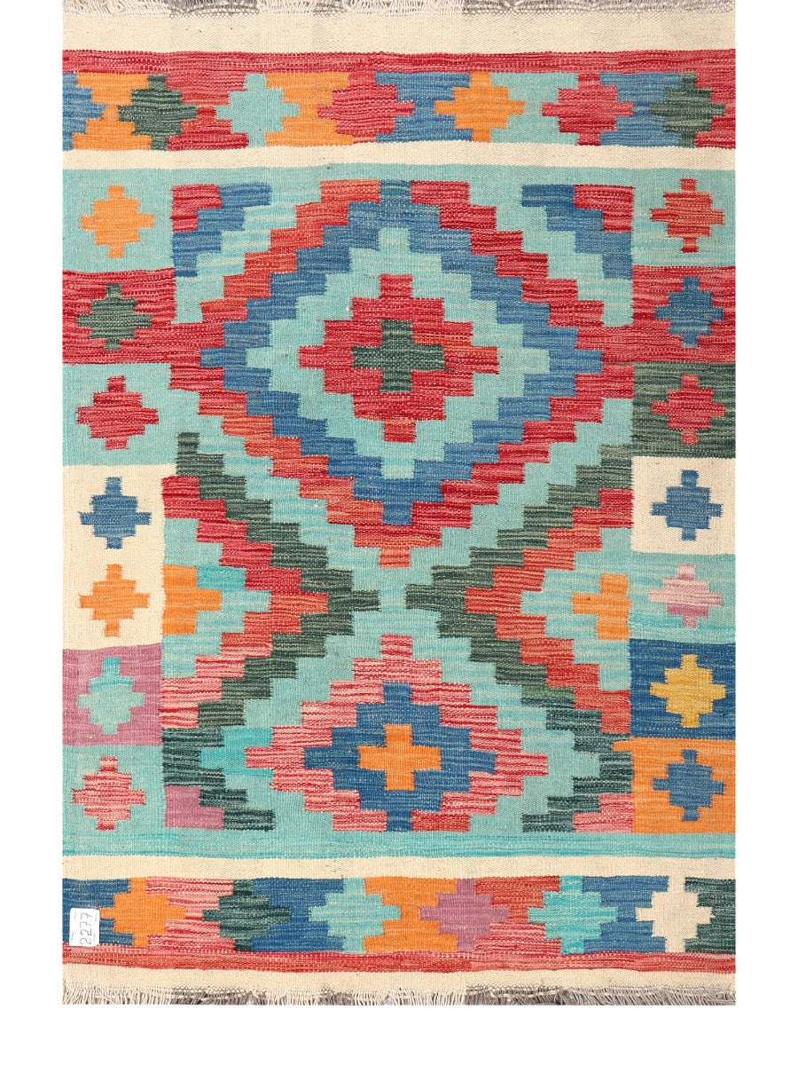 Maimana Afghanistan Kilim Rug - 151 x100 cm - Handmade