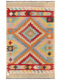Maimana Afghanistan Kilim Rug - 160 x101 cm - Handmade