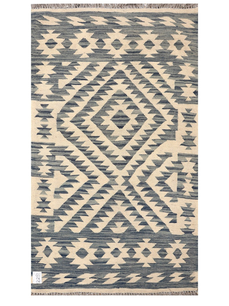 Maimana Afghanistan Kilim Rug - 150 x 86 cm - Handmade