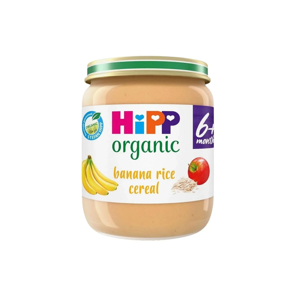 HiPP Organic Banana Rice Cereal Baby Food 6+ months 125g