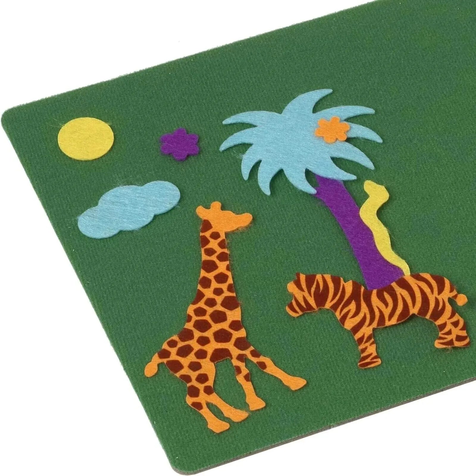 Peterkin Fuzzy Felt Retro - Jungle