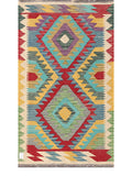 Maimana Afghanistan Kilim Rug - 158 x90 cm - Handmade