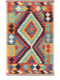 Maimana Afghanistan Kilim Rug - 151 x96 cm - Handmade