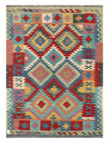 Maimana Afghanistan Kilim Rug - 206 x149 cm - Handmade