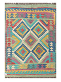 Maimana Afghanistan Kilim Rug - 212 x146 cm - Handmade