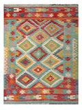 Maimana Afghanistan Kilim Rug - 197 x148 cm - Handmade