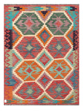 Maimana Afghanistan Kilim Rug - 208 x155 cm - Handmade