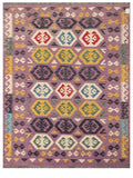 Maimana Afghanistan Kilim Rug - 204 x154 cm - Handmade