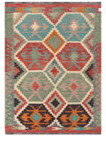Maimana Afghanistan Kilim Rug - 215 x157 cm - Handmade