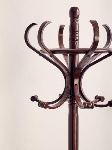 Kennedy Mahogany Finish Coat Stand