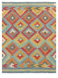 Maimana Afghanistan Kilim Rug - 208 x156 cm - Handmade