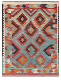 Maimana Afghanistan Kilim Rug - 198 x150 cm - Handmade