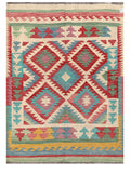 Maimana Afghanistan Kilim Rug - 207 x150 cm - Handmade