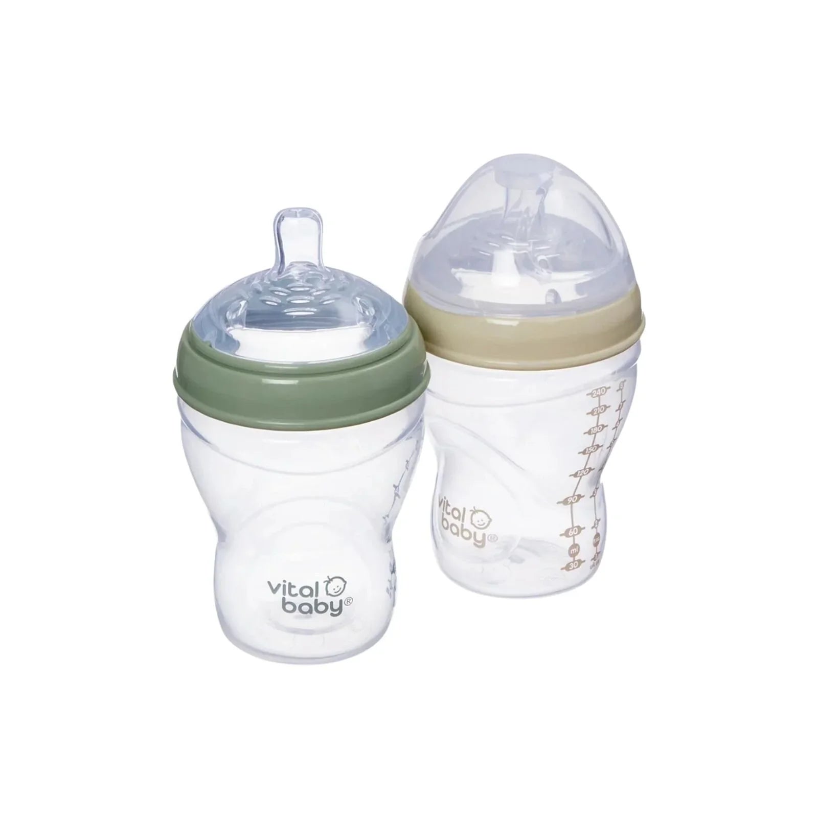 Vital Baby Nurture Breast Like Bottle 240ml Pack of 2