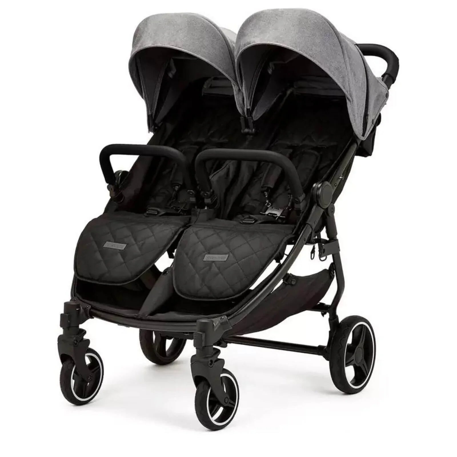 Ickle Bubba Venus Max Double Stroller - Space Grey