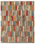 Maimana Afghanistan Kilim Rug - 191 x149 cm - Handmade