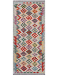 Maimana Afghanistan Kilim Rug - 195 x84 cm - Handmade