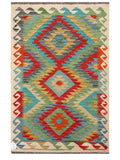 Maimana Afghanistan Kilim Rug - 122 x 79 cm - Handmade
