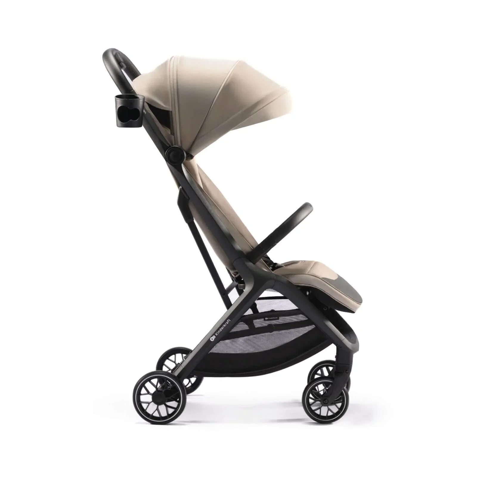 Kinderkraft Nubi 2 Auto-Folding Pushchair - Sand Beige