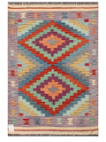 Maimana Afghanistan Kilim Rug - 124 x 84 cm - Handmade