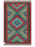 Maimana Afghanistan Kilim Rug - 154 x96 cm - Handmade