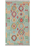 Maimana Afghanistan Kilim Rug - 198 x 109 cm - Handmade