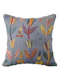 Suzani Hand Embroidered Cushion Cover - 45 x 45 cm - Handmade