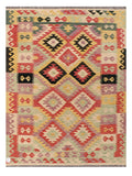 Maimana Afghanistan Kilim Rug - 199 x148 cm - Handmade