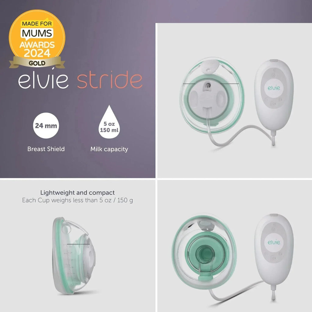 Elvie Stride Hands Free Single Electric Breast Pump