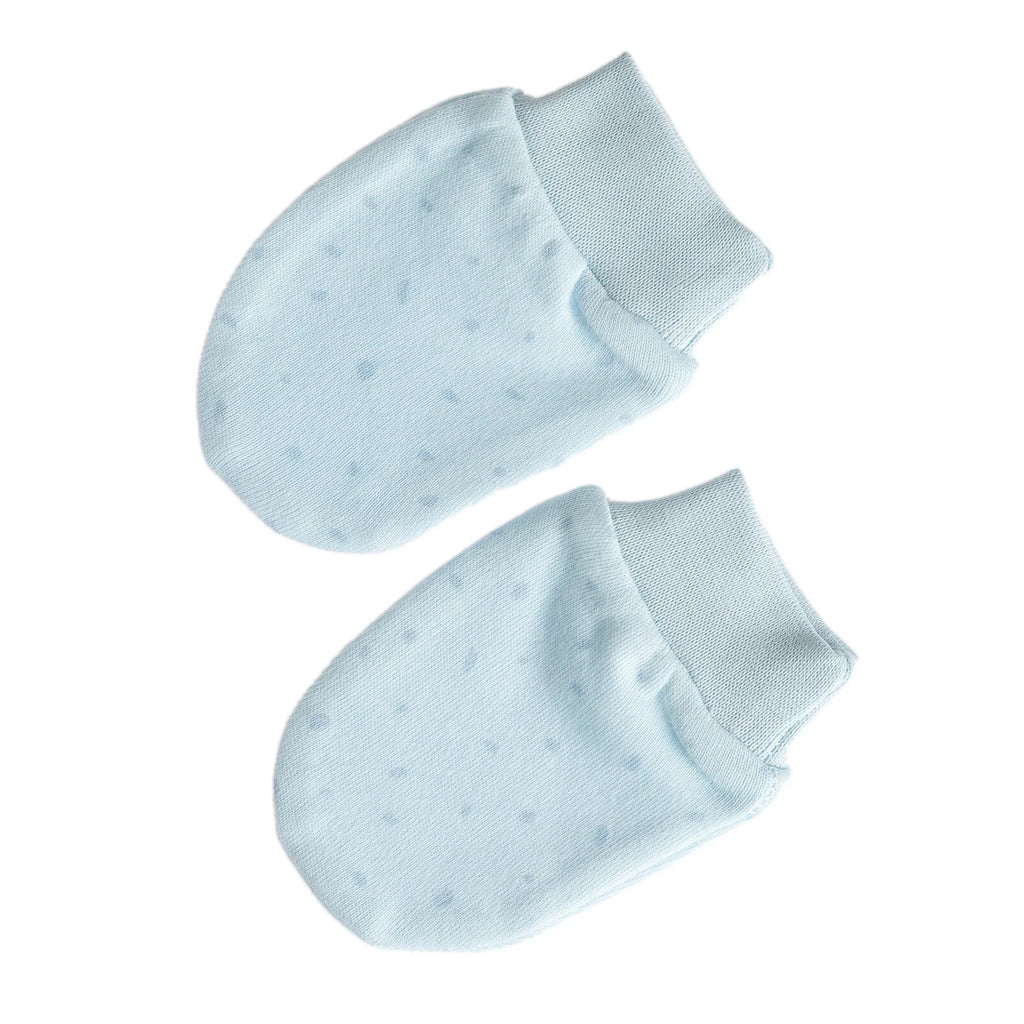HelloBaby Newborn Mitten - Blue