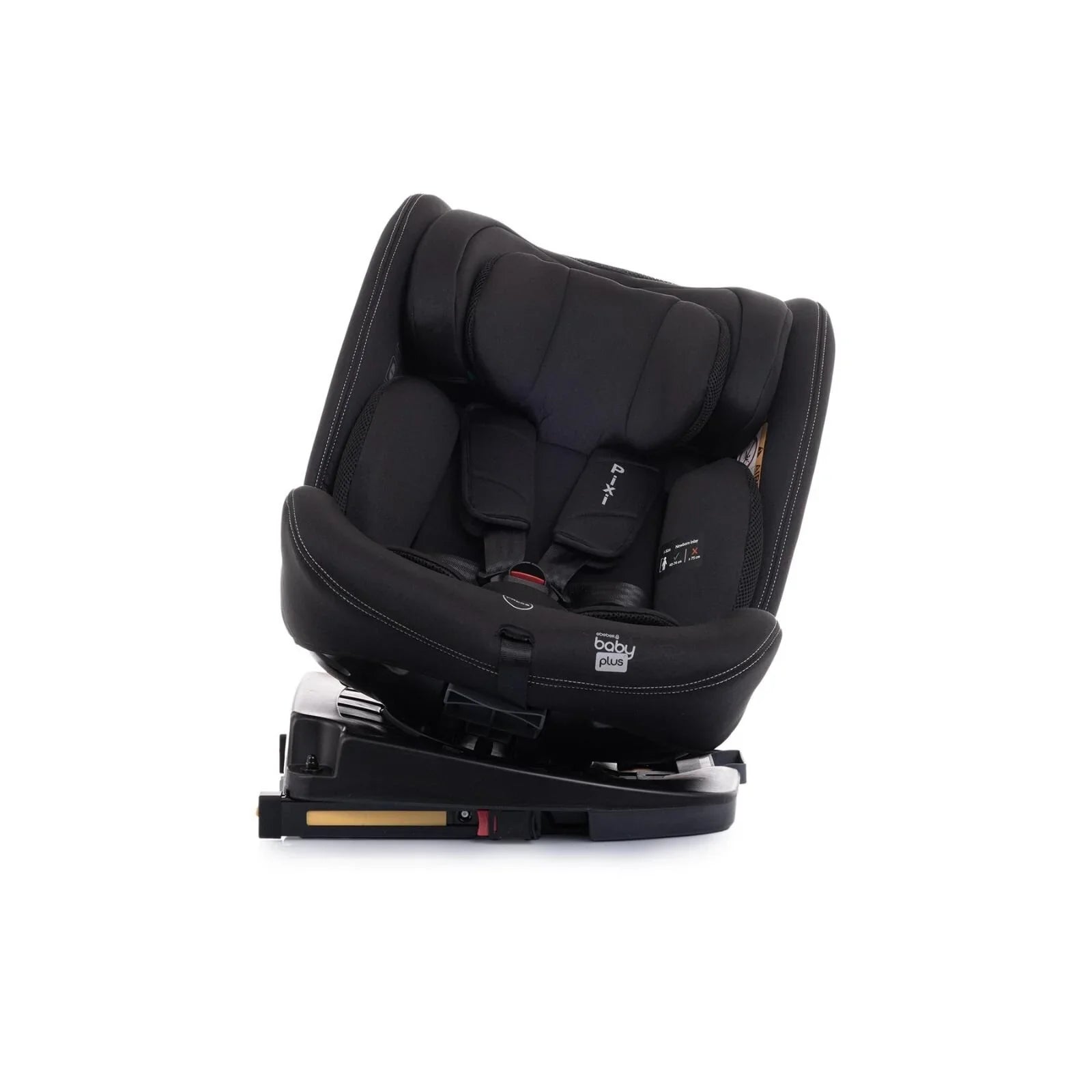 baby plus Pixi i-Size Car Seat - Black