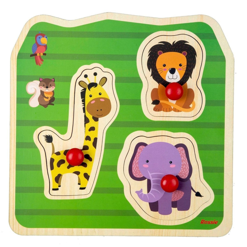 Rossie Wood First Puzzle - Wild Animals