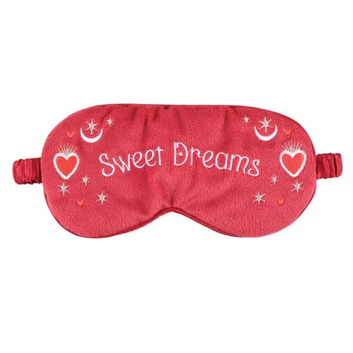 Sweet Dreams Velvet Sleep Mask - Bobobiy