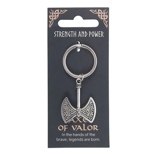 Strength and Power Axe of Valor Keyring - Bobobiy