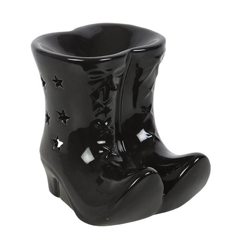 *Black Witch Boots Ceramic Oil Burner (12/24)
