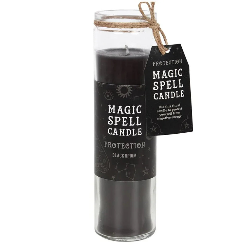 Protection Opium Magic Spell Tube Candle - Bobobiy