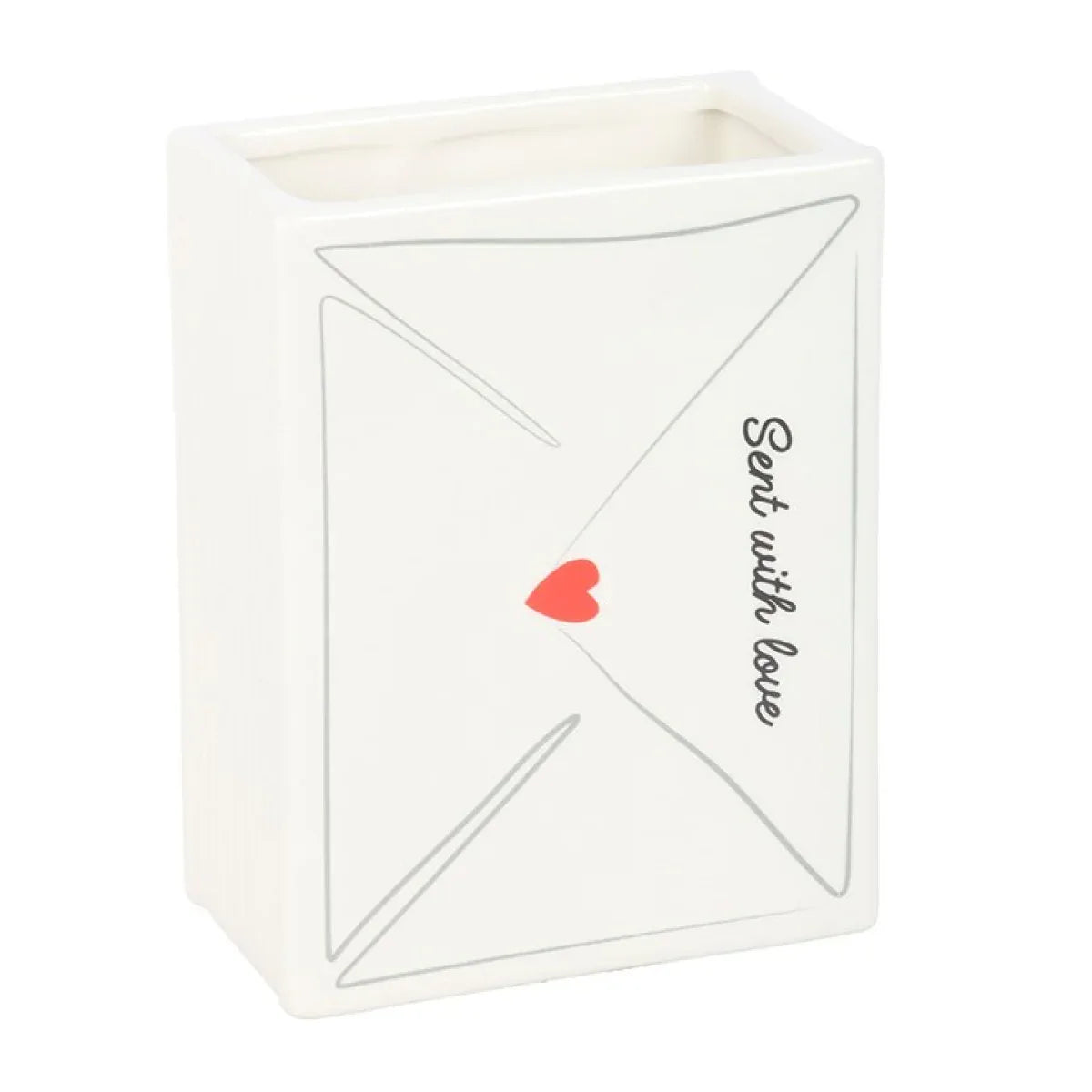 Love Letter Valentine's Day Flower Vase - Bobobiy