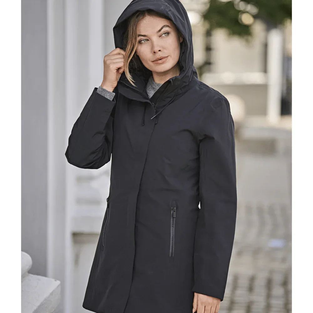 Tee Jays 9609 Ladies All Weather Waterproof Parka - Bobobiy