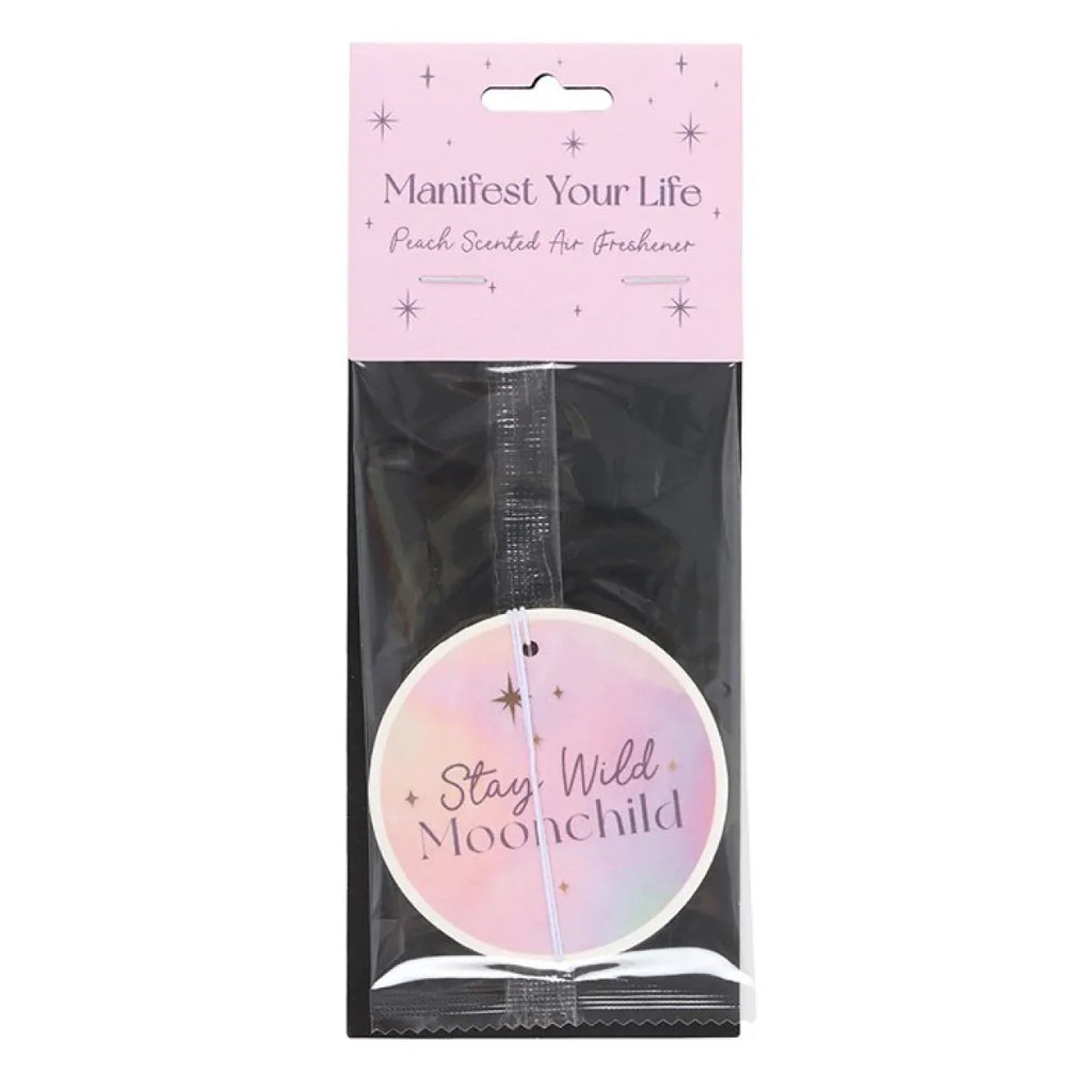 Stay Wild Moonchild Peach Scented Air Freshener - Bobobiy