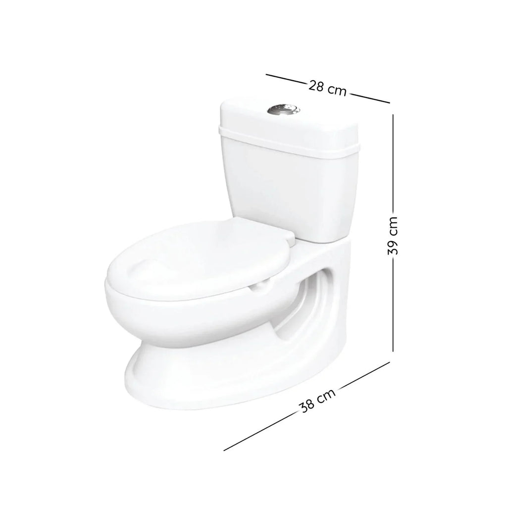 Dolu Educational Baby Potty 18+ months - White