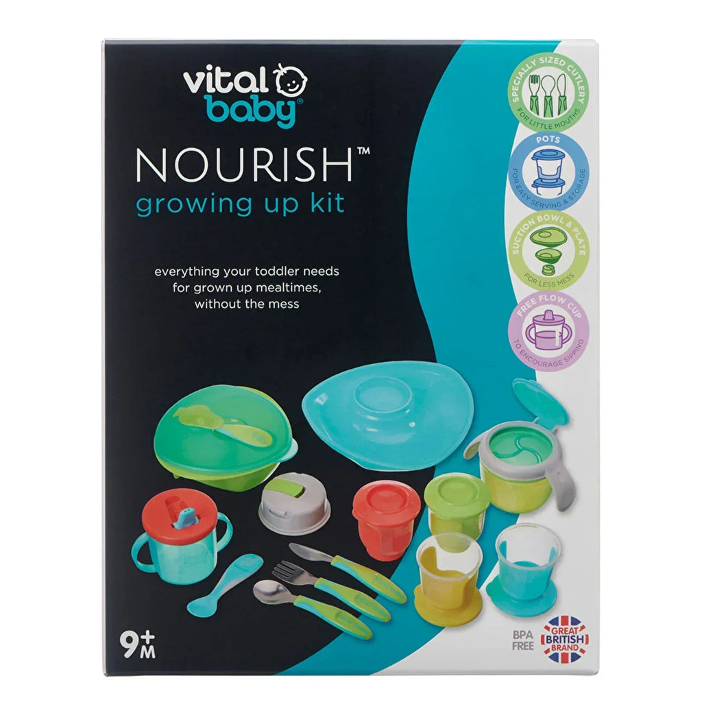 Vital Baby Nourish Growing Up Kit 9+ months - Pop - Bobobiy