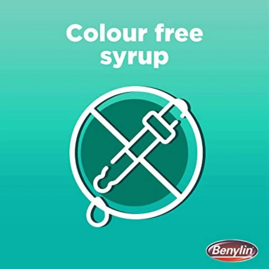 Benylin Infant's Cough Syrup Apple Flavour 3+ months 125ml - Bobobiy