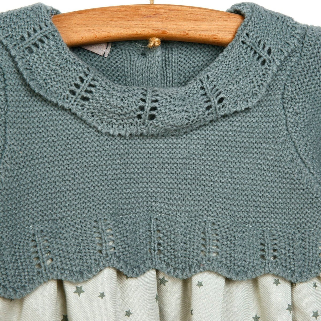 Cassiope Newborn Little Star Dress - Blue