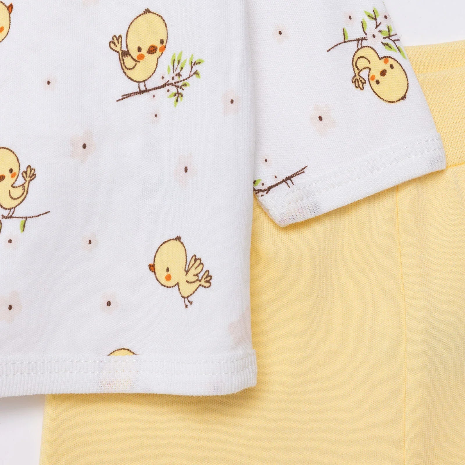 HelloBaby Newborn Body-Footless Bottom - Ecru